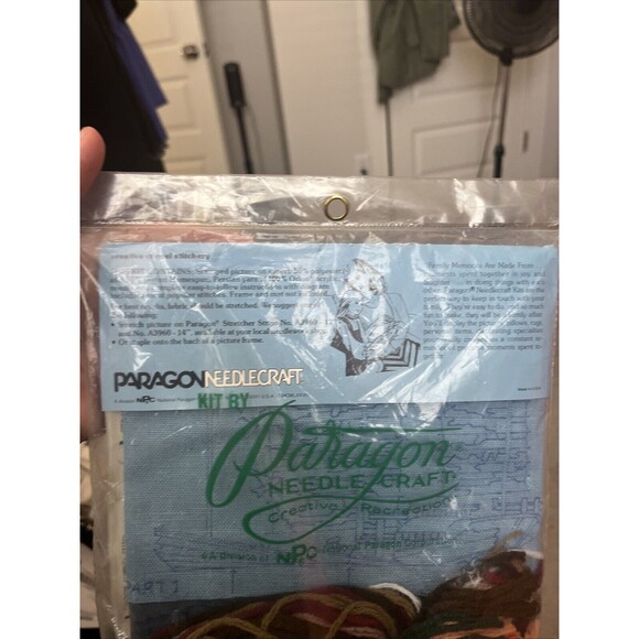 Vintage Paragon Needlecraft Oriental Junk Boat New Sealed #0820 - Picture 7 of 7